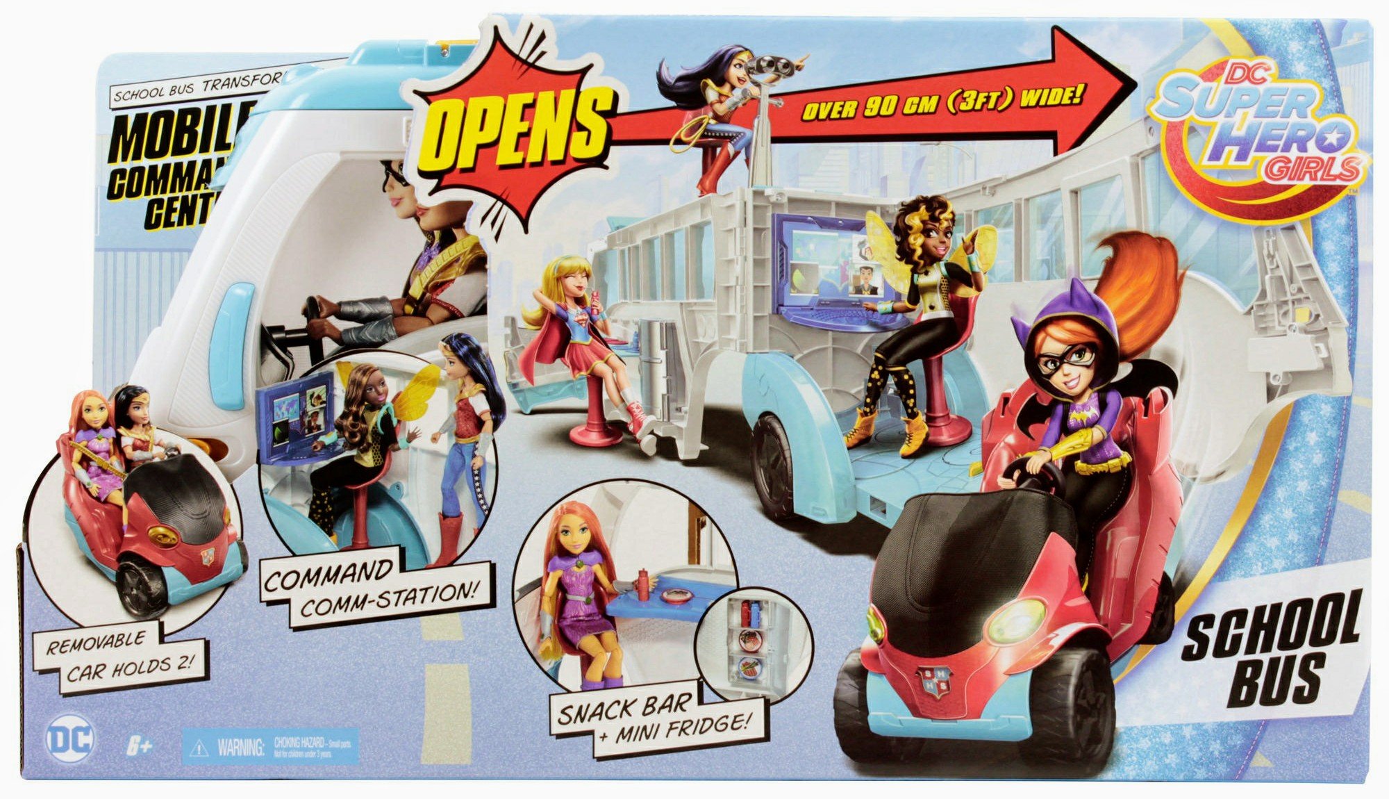Algopix Similar Product 20 - DC Super Hero Girls Transforming School