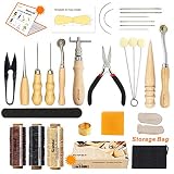 Algopix Similar Product 10 - Leather Sewing Tools SIMPZIA 25 Pieces