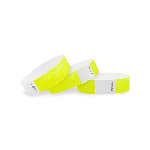 Algopix Similar Product 4 - WristCo 34 Tyvek Wristbands 