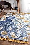 Algopix Similar Product 11 - nuLOOM Thomas Paul Printed Flatweave