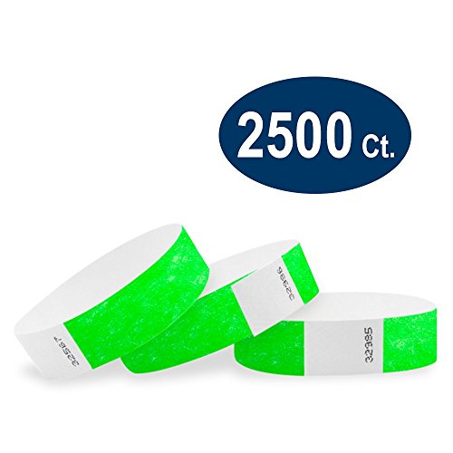Algopix Similar Product 12 - WristCo Neon Green 34 Tyvek