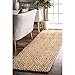 Algopix Similar Product 8 - nuLOOM Alanna Diamond Jute Rug 6 x