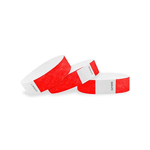 Algopix Similar Product 20 - WristCo 34 Tyvek Wristbands 