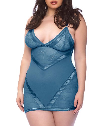 Algopix Similar Product 11 - Oh la la Cheri Elisa Lace and Satin