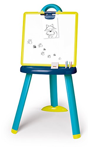 Algopix Similar Product 20 - Smoby 410607 Plastic Board Easel, Blue
