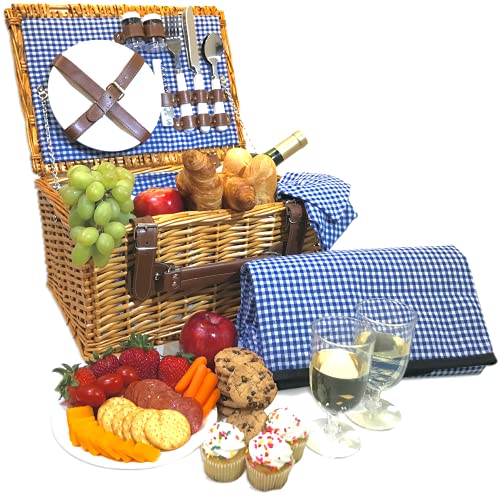 Algopix Similar Product 5 - Picnic Basket Set  2 Person Picnic