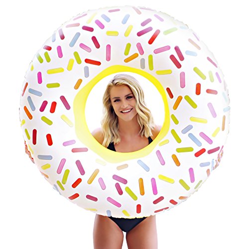 Algopix Similar Product 11 - Giant Inflatable Sprinkle Donut Pool