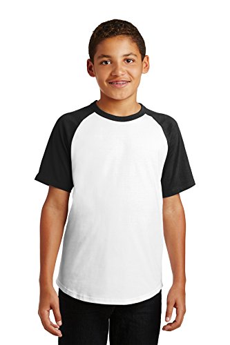 Algopix Similar Product 4 - SPORTTEK Youth Short Sleeve Colorblock