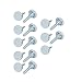 Algopix Similar Product 1 - uxcell M3x12mm Flat Knurled Head Fully