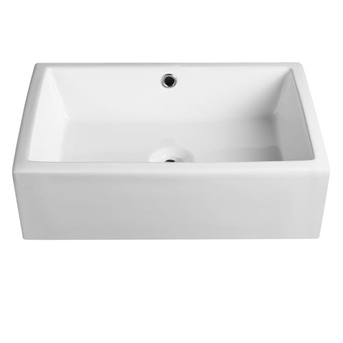 Algopix Similar Product 11 - Fresca Modello White Vessel Sink