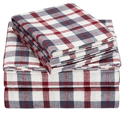 Algopix Similar Product 6 - Pinzon 160 Gram Plaid Flannel Cotton