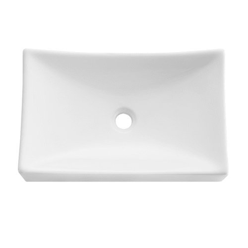 Algopix Similar Product 6 - Fresca Distante White Vessel Sink