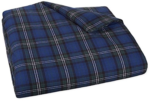 Algopix Similar Product 8 - Pinzon 160 Gram Plaid Flannel Duvet