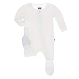 Algopix Similar Product 9 - KicKee Pants Print Footie with Zipper