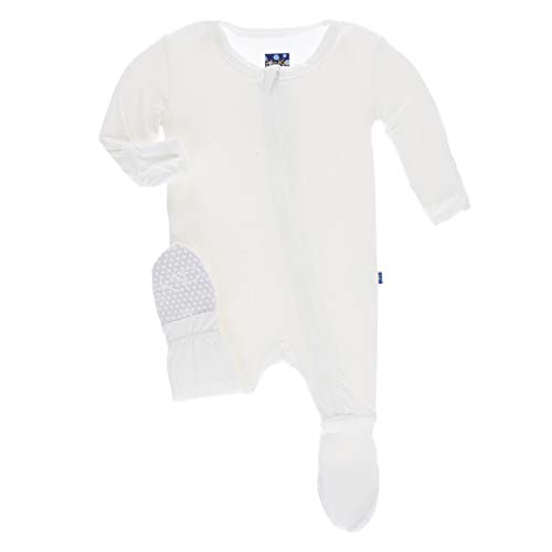 Algopix Similar Product 17 - KicKee Pants Print Footie with Zipper