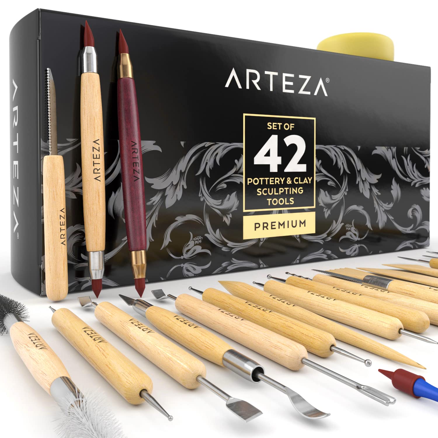 Algopix Similar Product 10 - Arteza Pottery  Polymer Clay Tools