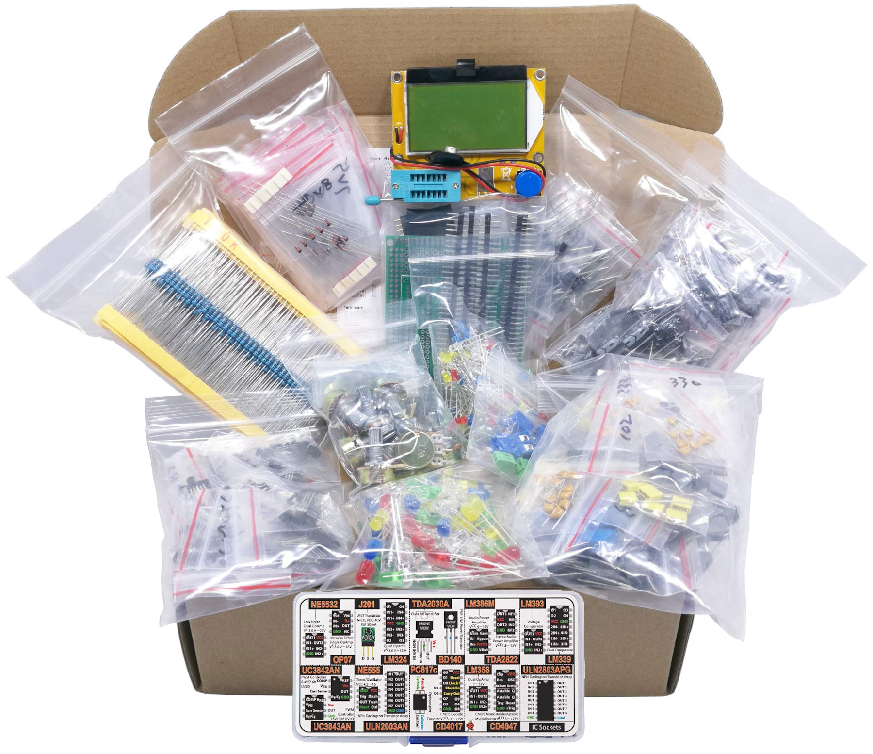 Algopix Similar Product 12 - XL Electronic Component Kit Assortment