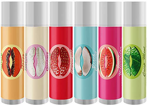 Algopix Similar Product 5 - Lip Balm Variety Gift Set  6 Assorted
