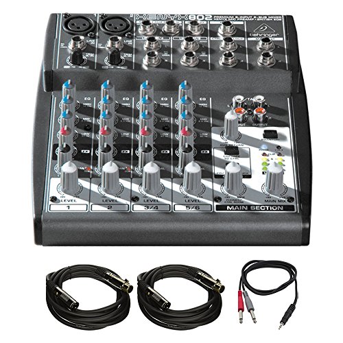 Algopix Similar Product 13 - Behringer Xenyx 802 Premium 8Input