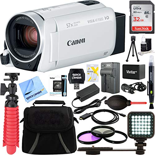 Algopix Similar Product 3 - Canon VIXIA HF R800 Camcorder White