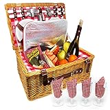 Algopix Similar Product 19 - Nature Gear Upgraded 4 Person XL Picnic