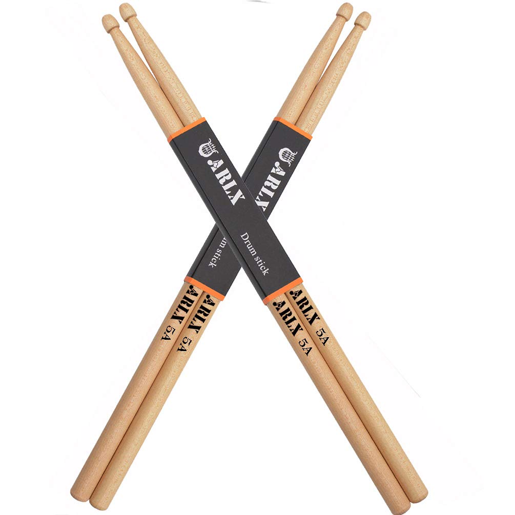 Algopix Similar Product 15 - Drum Sticks 5A Wood Tip Drumstick 2