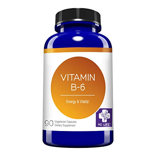 Algopix Similar Product 14 - Vitamin B6 by MDLIFE Vitamin B6 50 mg