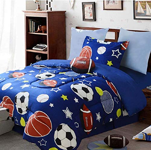 Algopix Similar Product 3 - Dahdoul 4 Piece Baseball Sport Design