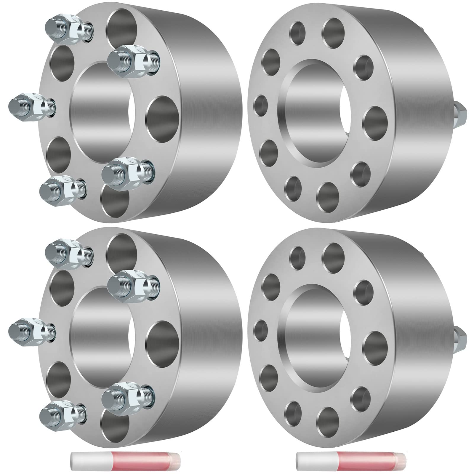 Algopix Similar Product 14 - ECCPP 4X 5 Lug Wheel Spacer Adapters