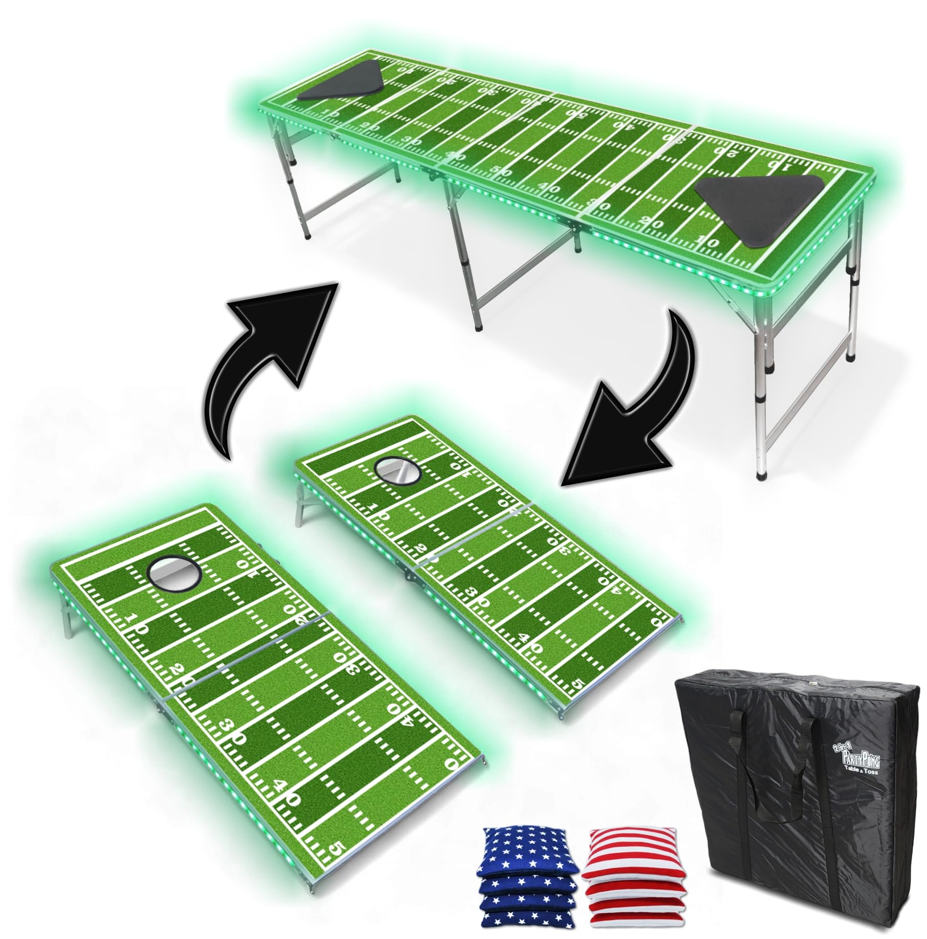 Algopix Similar Product 12 - New  Improved 2in1 Cornhole Boards 