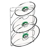 Algopix Similar Product 12 - mDesign Metal Wire Pot and Pan Lid Rack