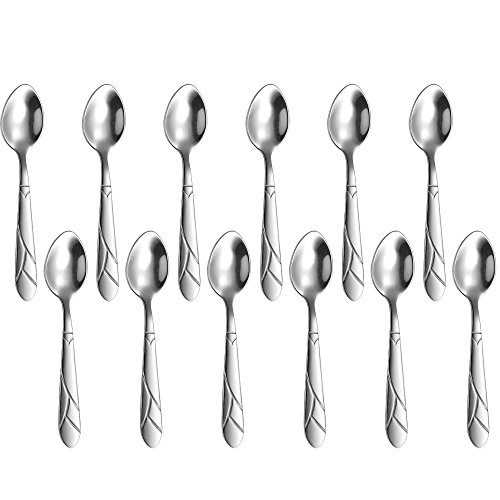Algopix Similar Product 7 - Espresso Spoons Set of 124 inch 1810