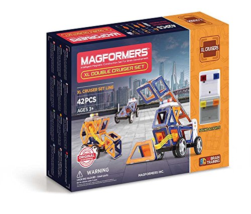 Algopix Similar Product 15 - Magformers XL Double Cruiser 42 Piece