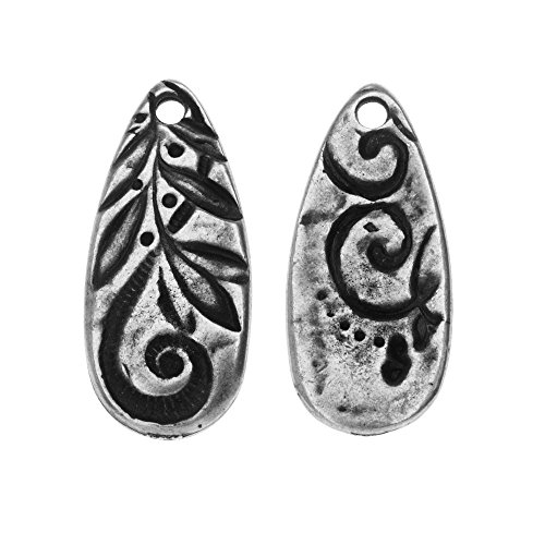 Algopix Similar Product 8 - TierraCast Charm Jardin Teardrop