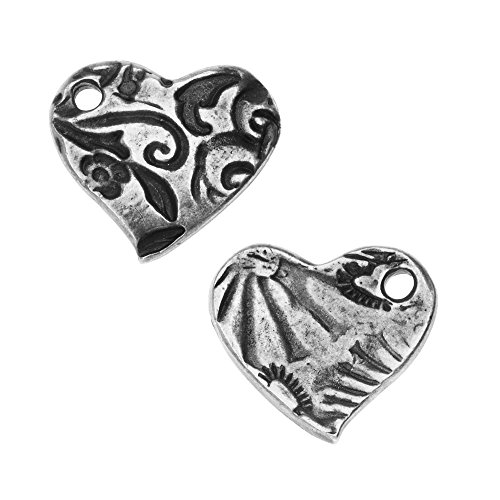 Algopix Similar Product 12 - TierraCast Charm Amor Small Heart