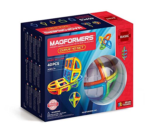 Algopix Similar Product 16 - Magformers Curve 40 Piece Set