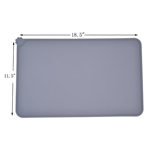 Algopix Similar Product 18 - WQYK Pet Food Silicone Mat Waterproof