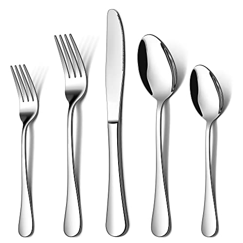 Algopix Similar Product 9 - LIANYU 20 Piece Silverware Flatware