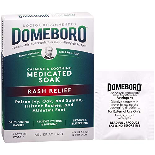 Algopix Similar Product 17 - Domeboro Soothing Soak Rash Relief Plus