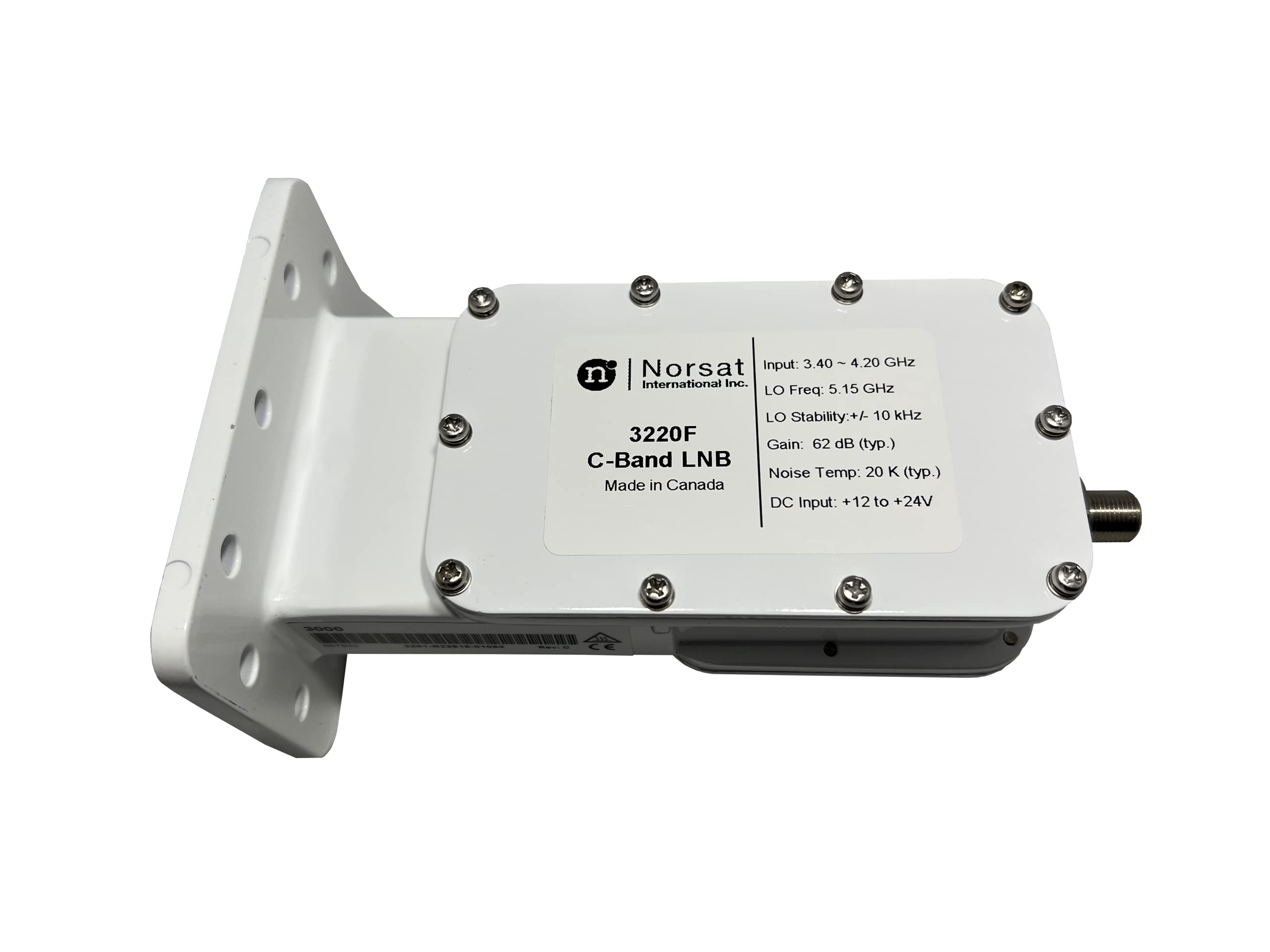 Algopix Similar Product 12 - Norsat C-Band PLL LNB 3220F