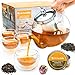 Algopix Similar Product 15 - Kitchen Kite Glass Teapot Set with 4