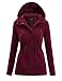Algopix Similar Product 7 - FASHION BOOMY Womens Zip Up Safari