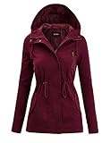 Algopix Similar Product 4 - FASHION BOOMY Womens Zip Up Safari