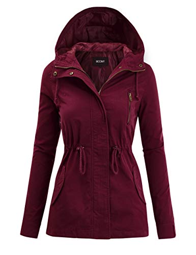 Algopix Similar Product 15 - FASHION BOOMY Womens Zip Up Safari
