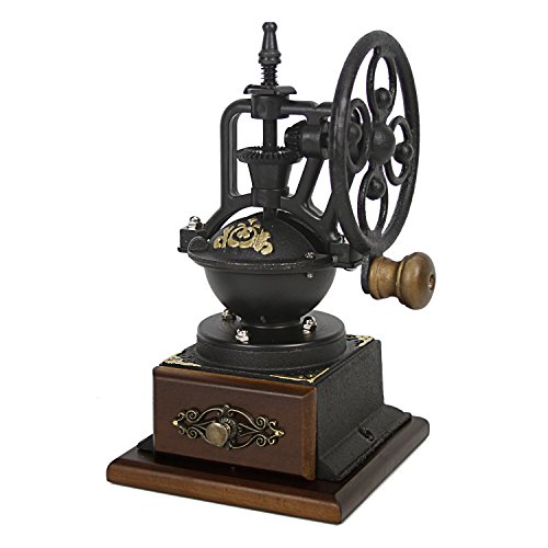 Algopix Similar Product 4 - Evelyne Burr Manual Cast Iron Coffee