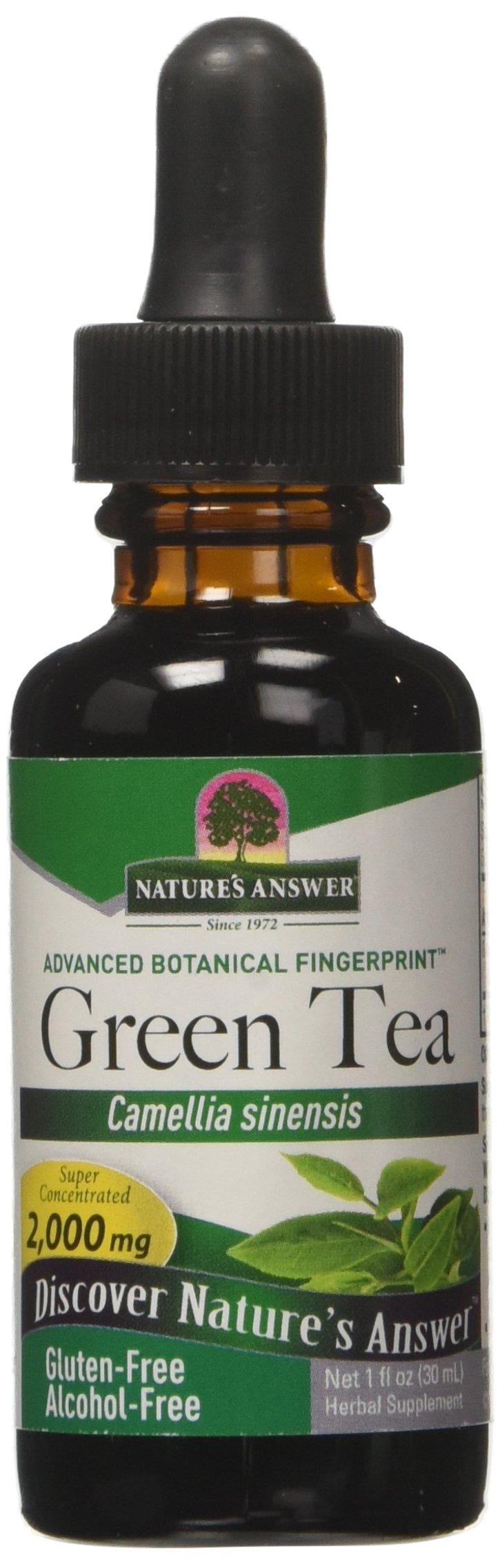 Algopix Similar Product 12 - Natures Answer AlcoholFree Green Tea