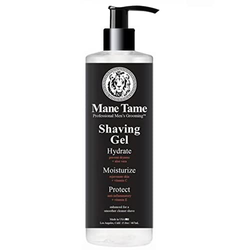 Algopix Similar Product 7 - MANE TAME Shaving Gel 158oz Clear