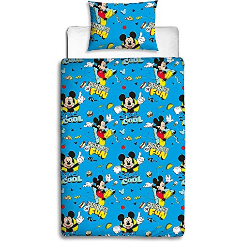Algopix Similar Product 16 - Disney Mickey Mouse Cool Duvet Cover Set