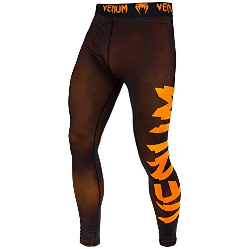 Algopix Similar Product 20 - Venum Giant Spats - Black/Neo Orange - M