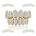Algopix Similar Product 10 - JINAO Gold Diamond Grill for Your Teeth